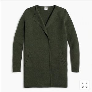 Jcrew Long Sweater Blazer